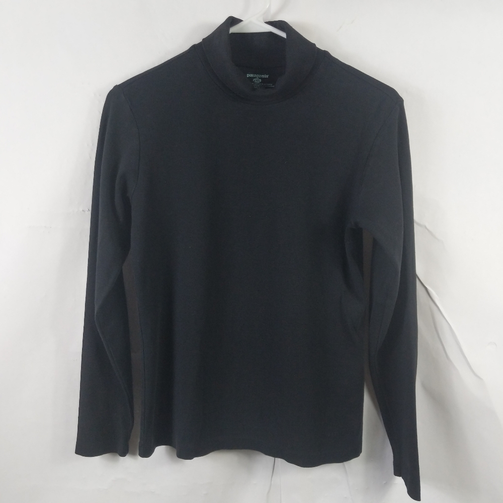 Patagonia black turtleneck small womens